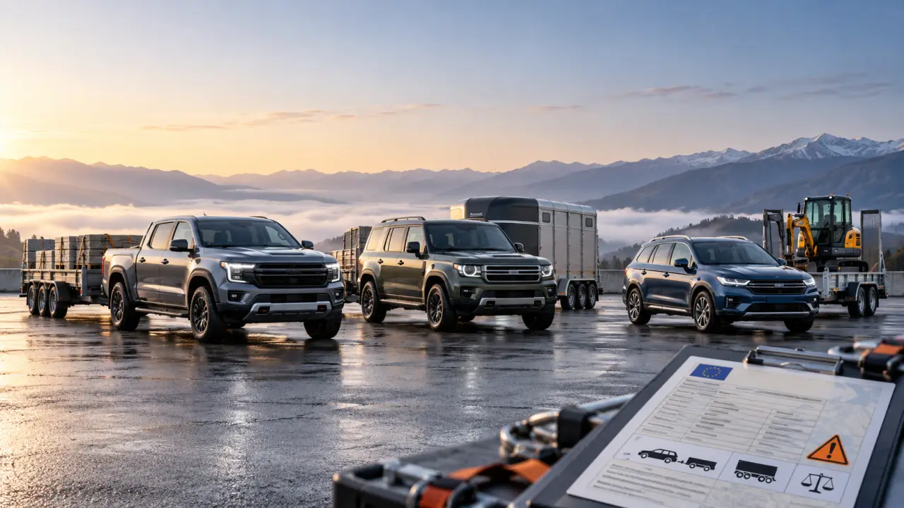 Quel 4x4 pour tracter 3500 kg ? Modèles à retenir et pièges de la carte grise