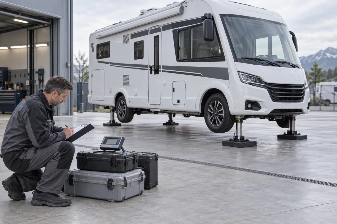 Vérins hydrauliques pour camping-car : la charge utile détermine le bon choix